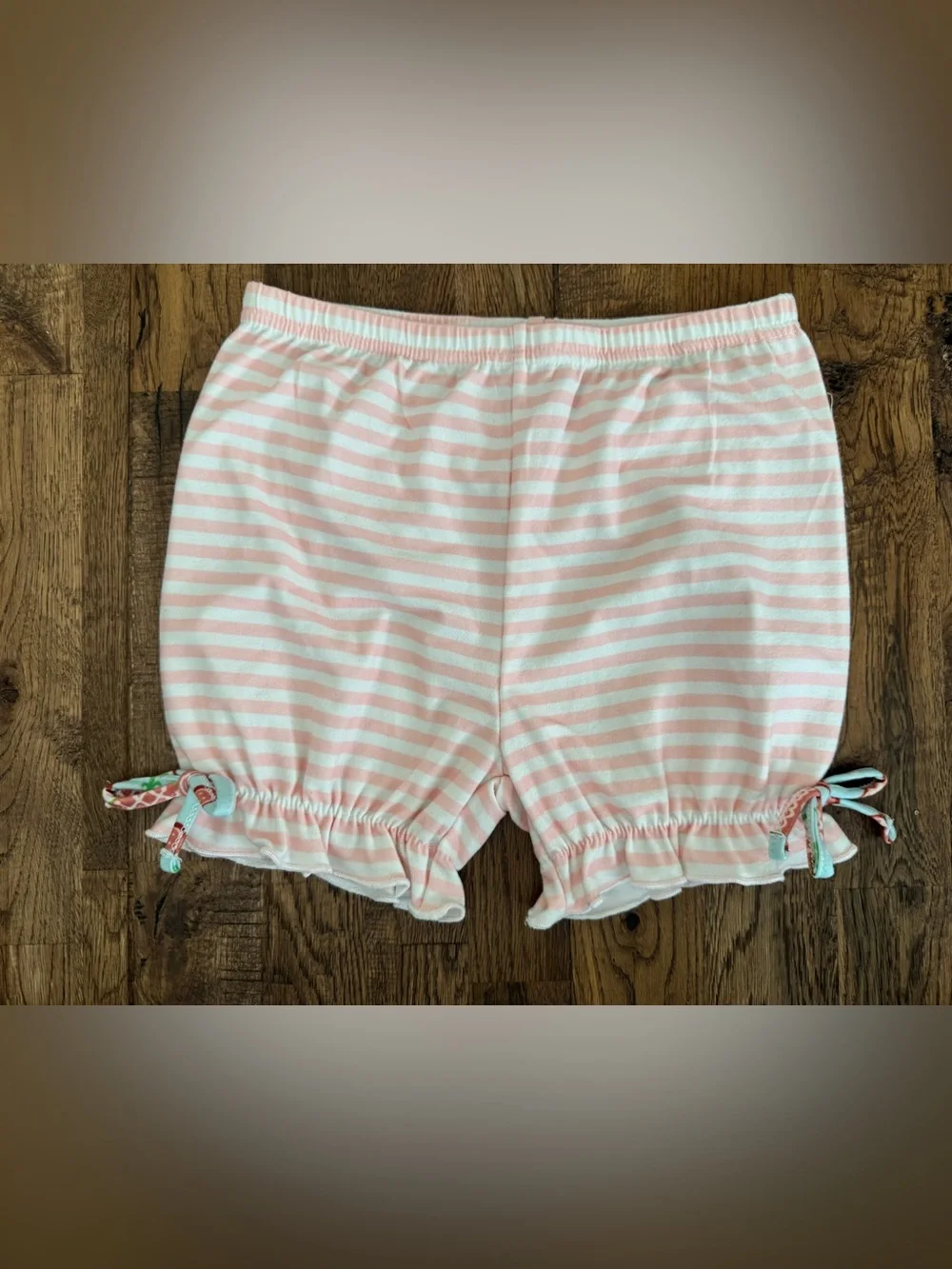 Sweet Honey‎ Gingerbread Nightgown Bloomer Set Gown Short Ruffles Size 6 C